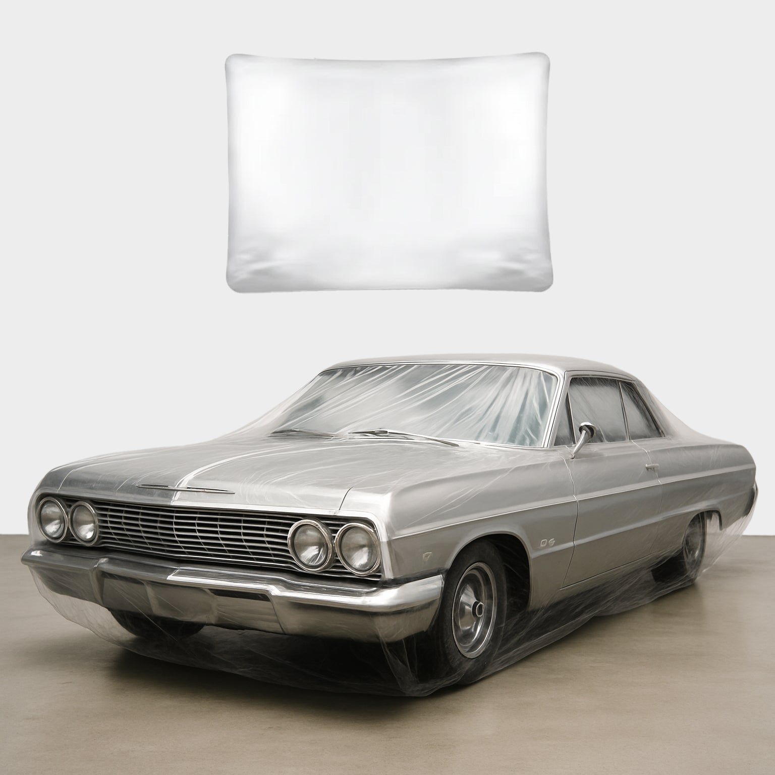 1 Pack Plastic Car Cover