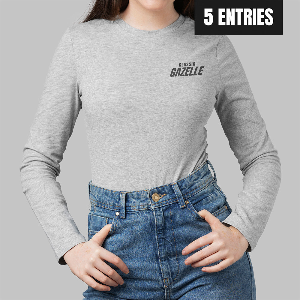 Gray Men's Long Sleeve T-Shirt