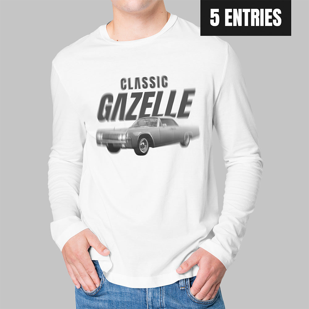 White Men's Long Sleeve T-Shirt